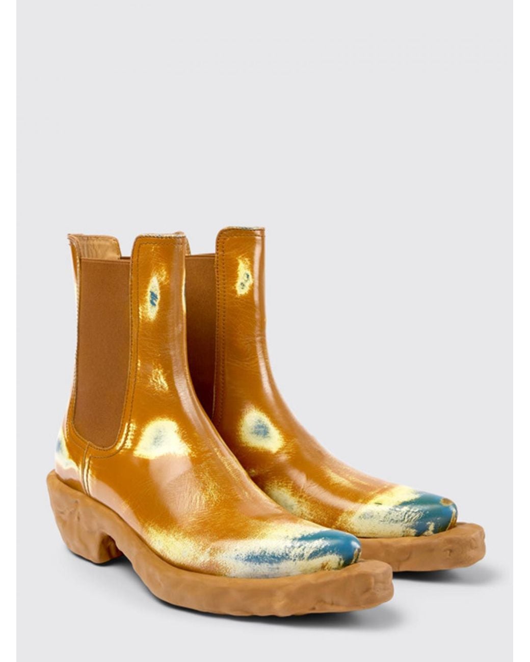 Camper Orange Boots for men
