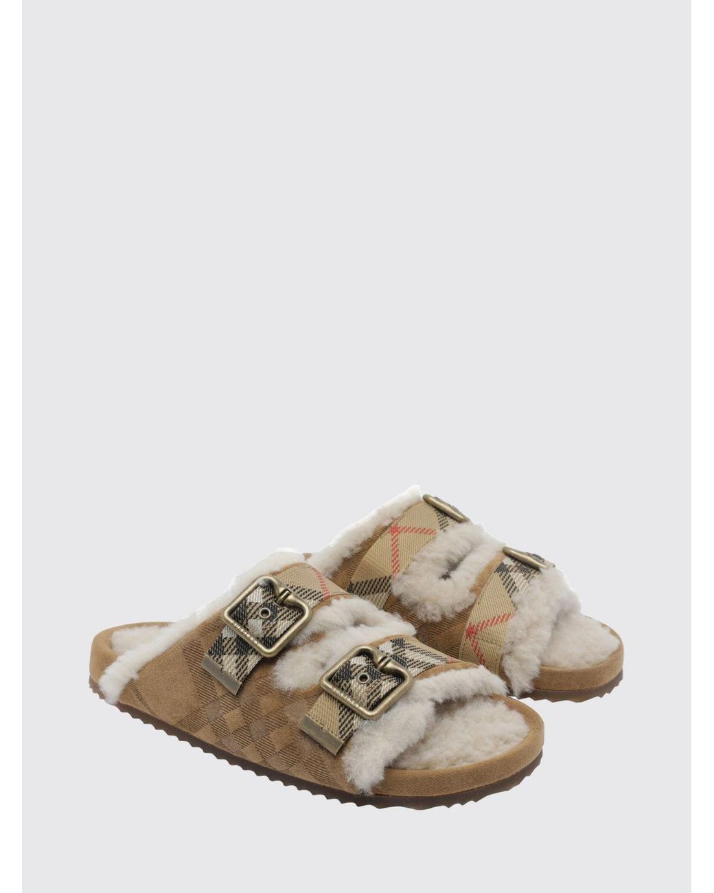 Burberry Natural Urchin Sandals