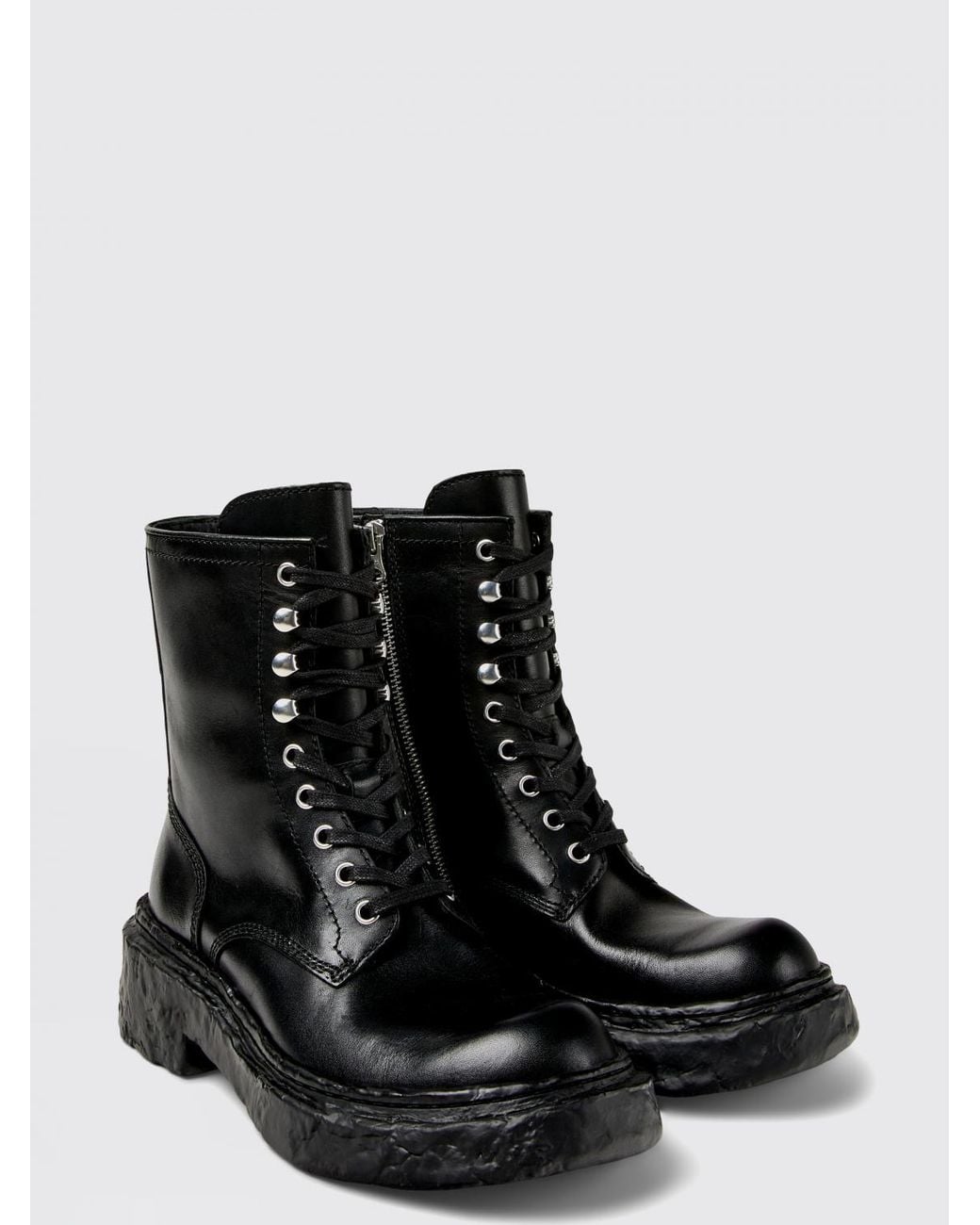 CAMPERLAB Black Vamonos Leather Ankle Boot for men