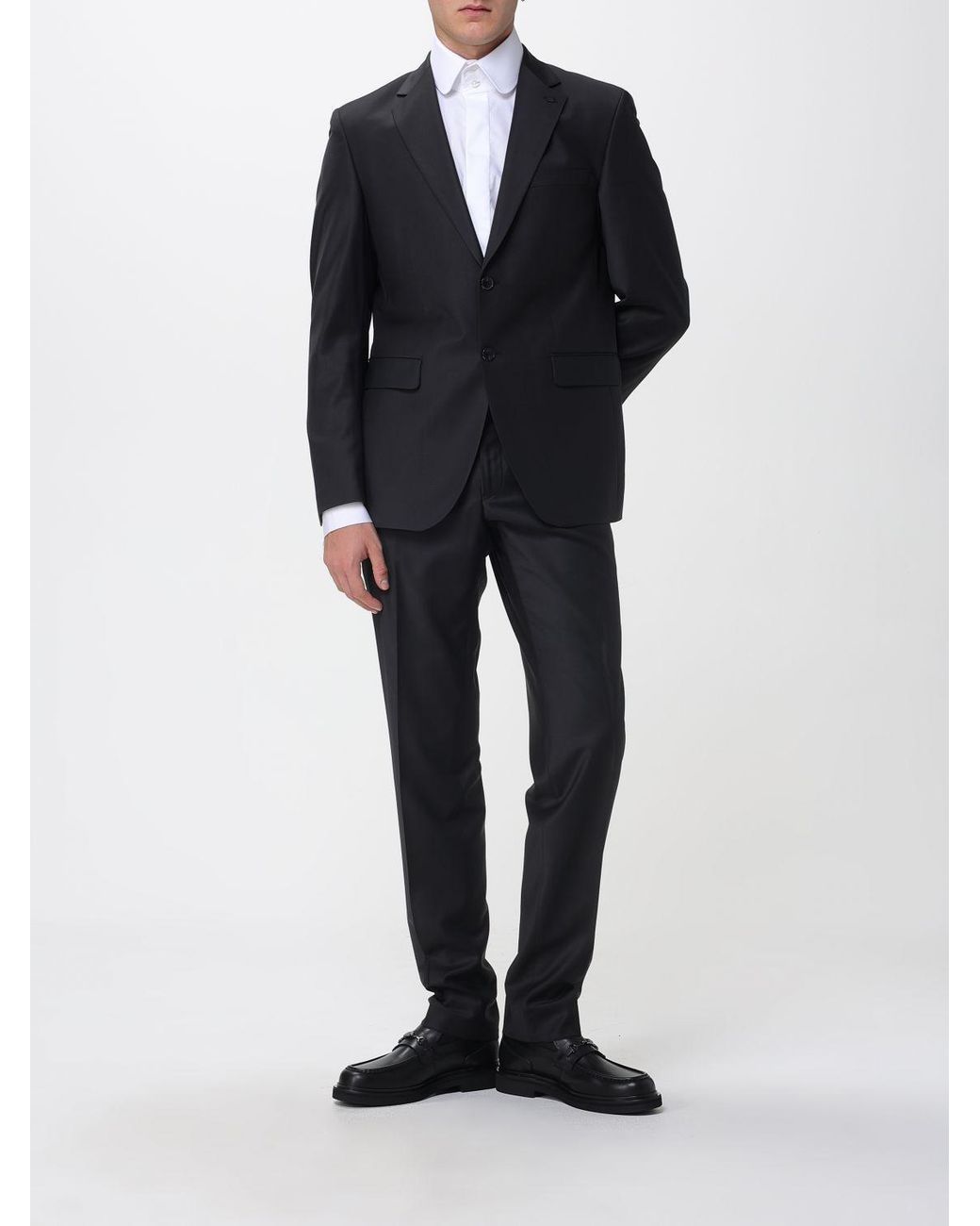 Karl Lagerfeld White Classic Cotton Shirt for men