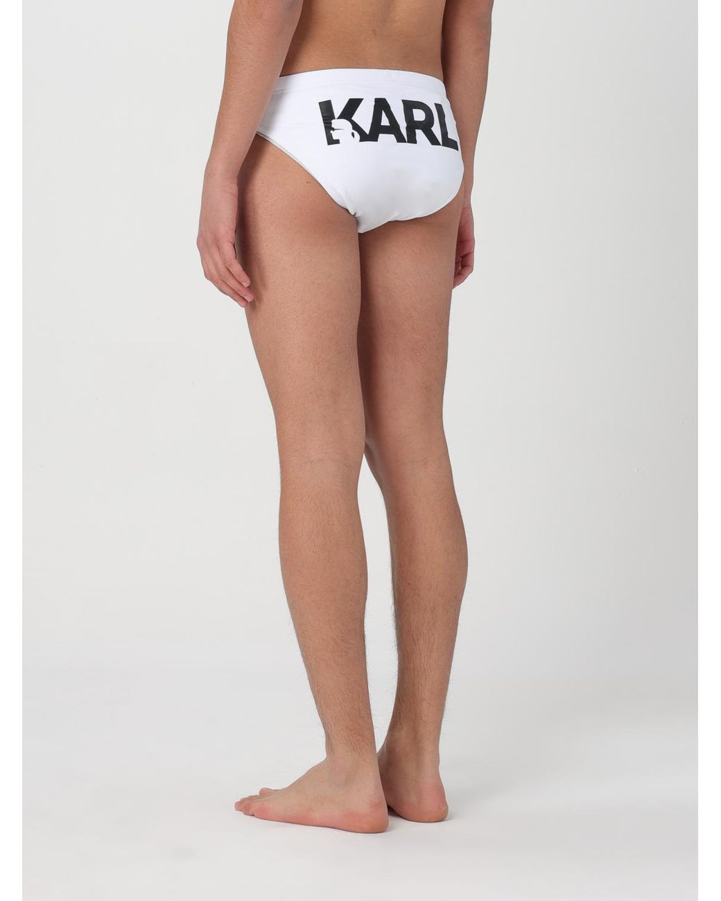 Karl Lagerfeld Blue Swimsuit for men