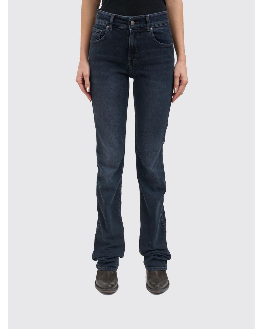 Haikure Blue Slim Fit Denim Jeans