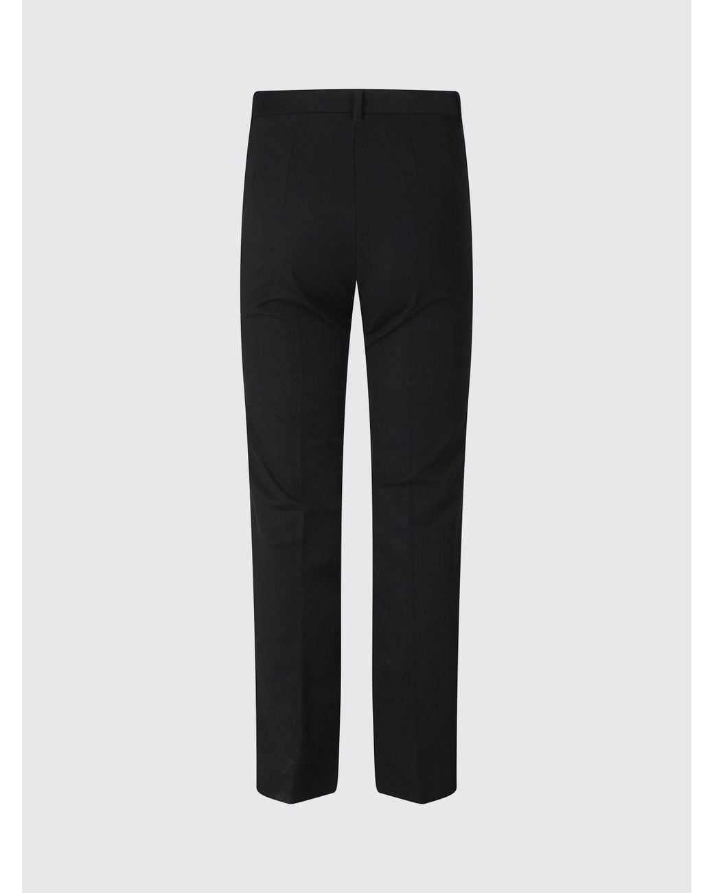 Max Mara Blue Skinny Fit Stretch Cotton-Blend Trousers With Mid-Rise Waist