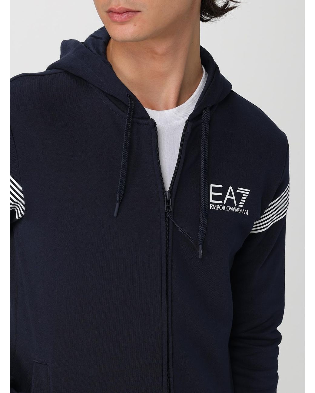 EA7 Blue Sweat for men