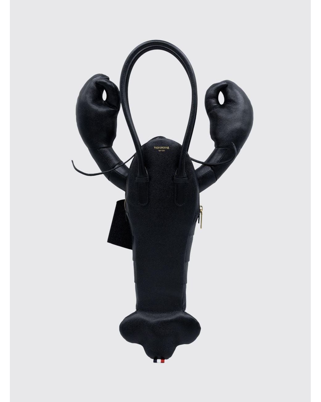 Borsa A Mano Lobster di Thom Browne in Blue da Uomo