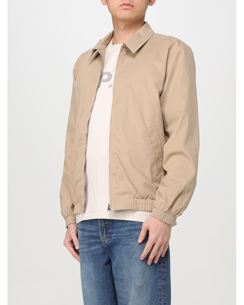 A.P.C. Blue Jacket for men