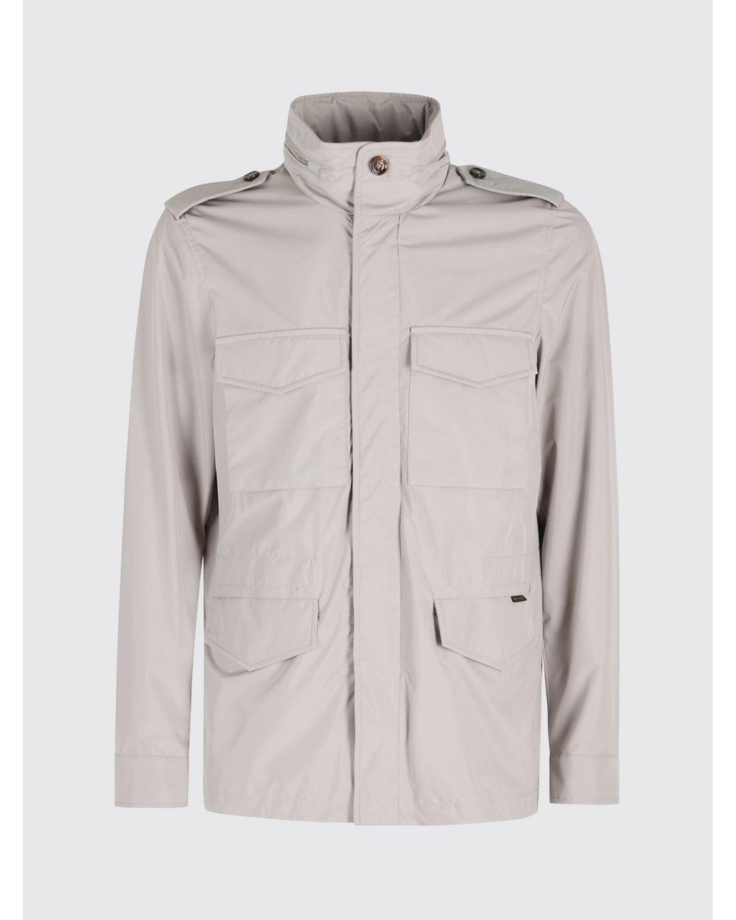 Moorer Natural Denver-Stp Polyester Parka for men