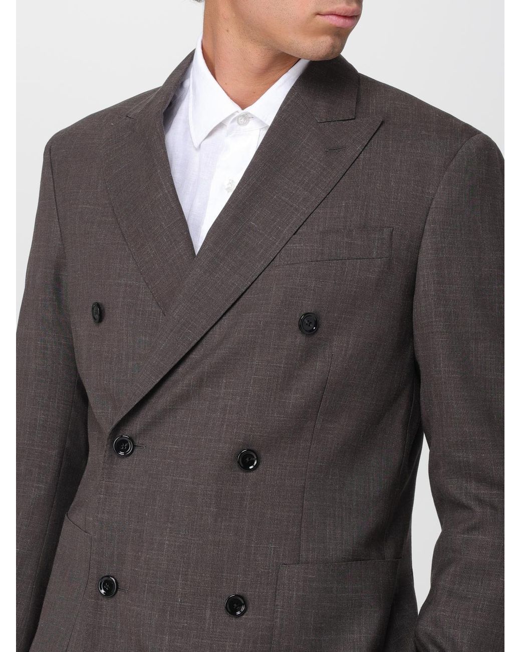 Lardini Gray Jacket for men
