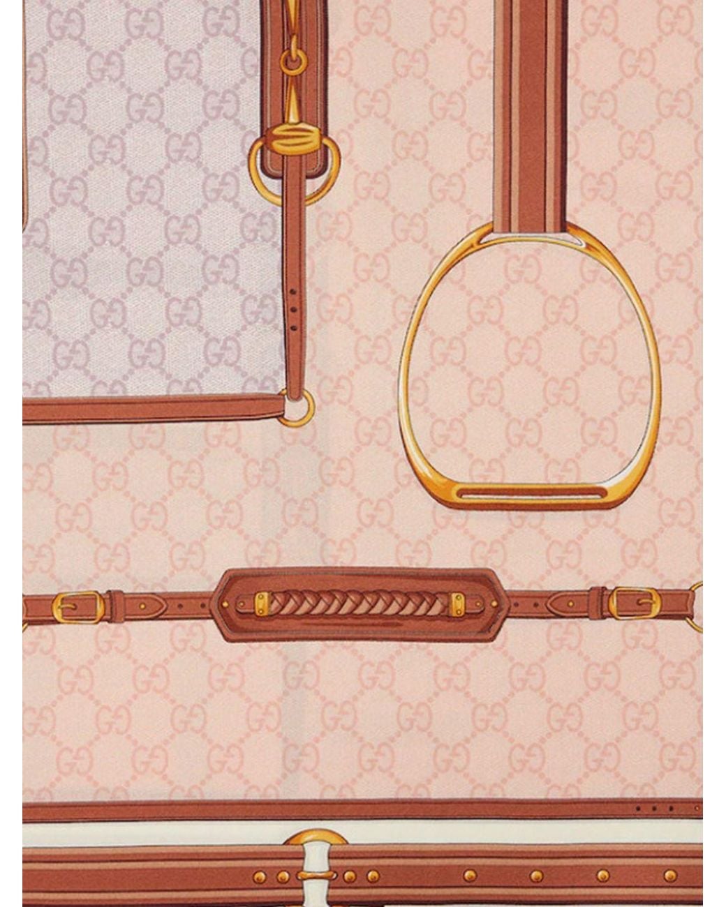 Bufanda Mujer Gucci de hombre de color Pink