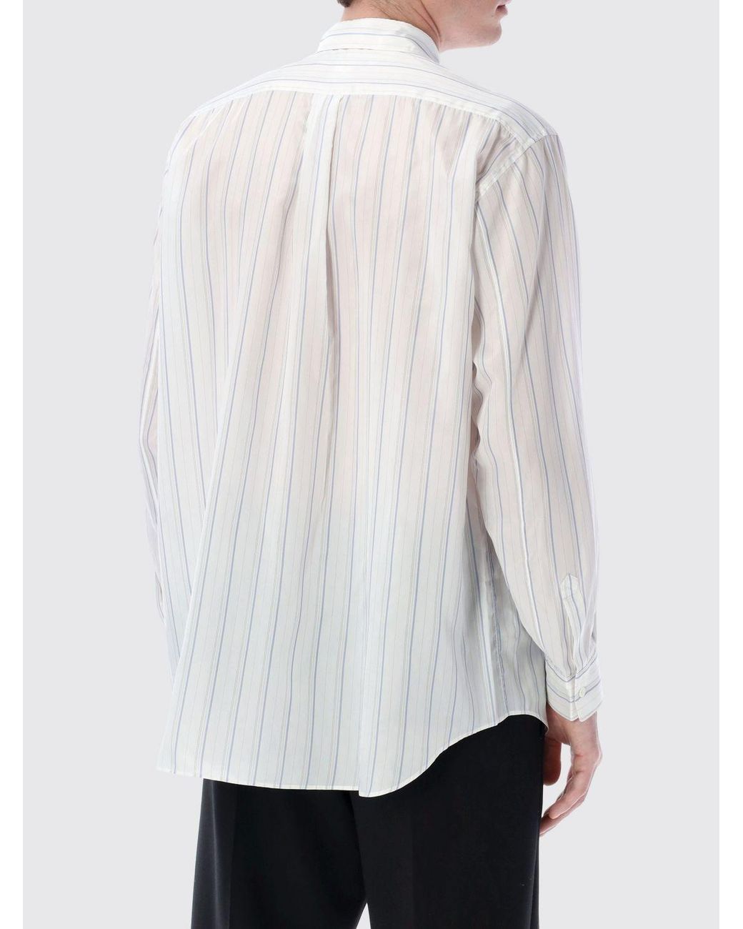 Comme des Garçons White Comme Des GarÇ Ons Cupro Shirt for men