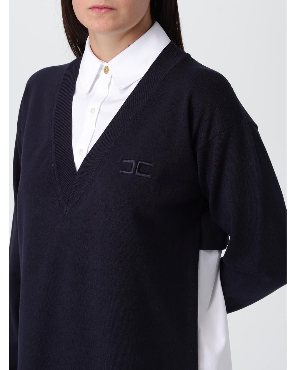 Elisabetta Franchi Blue Jumper