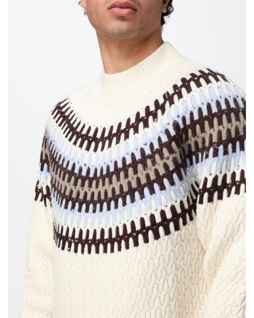 Boss Natural Crewneck Jumper for men