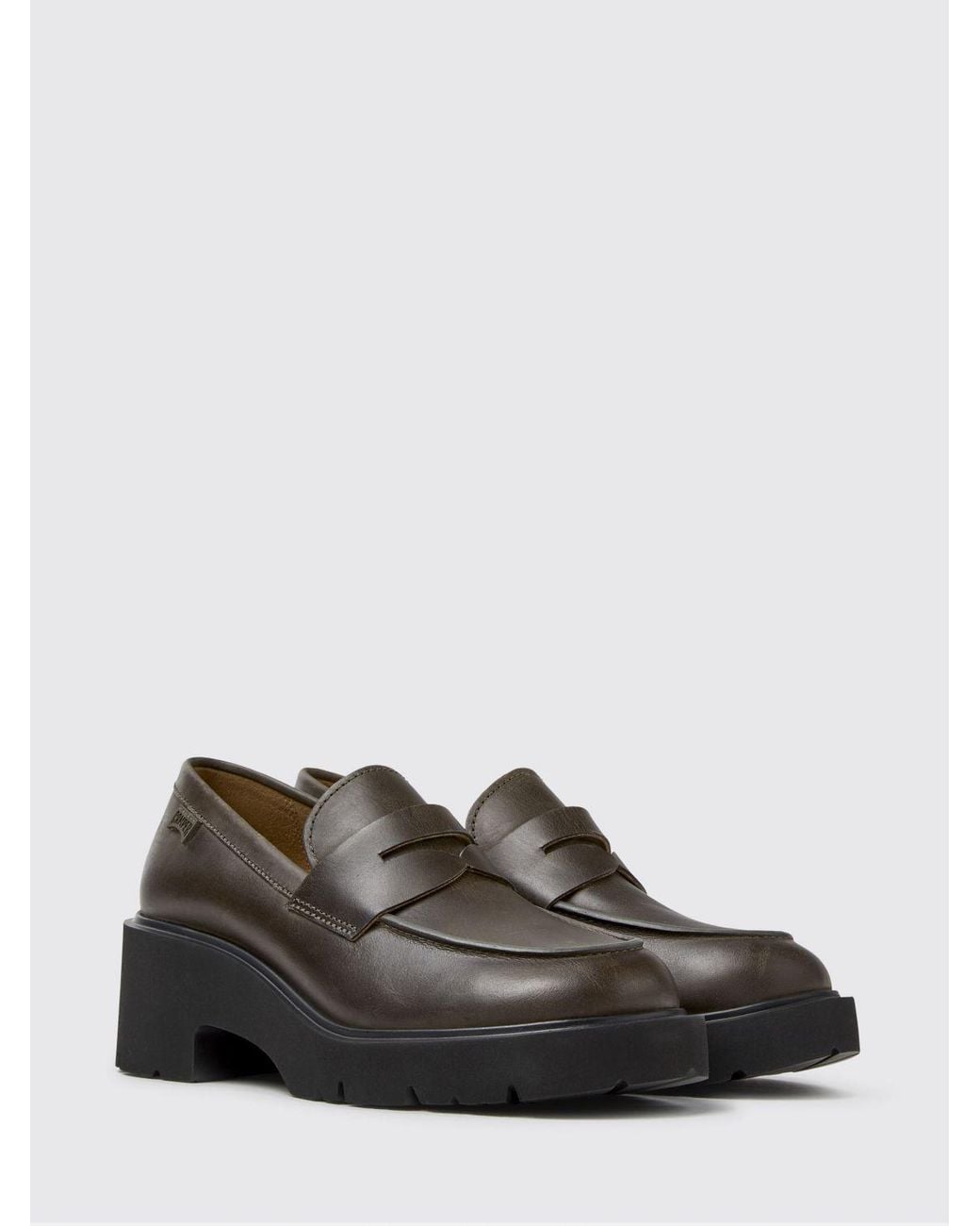 Camper Green Milah Penny Loafers