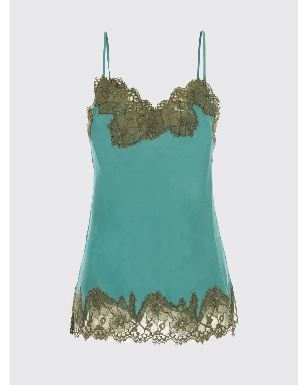Gold Hawk Green Top