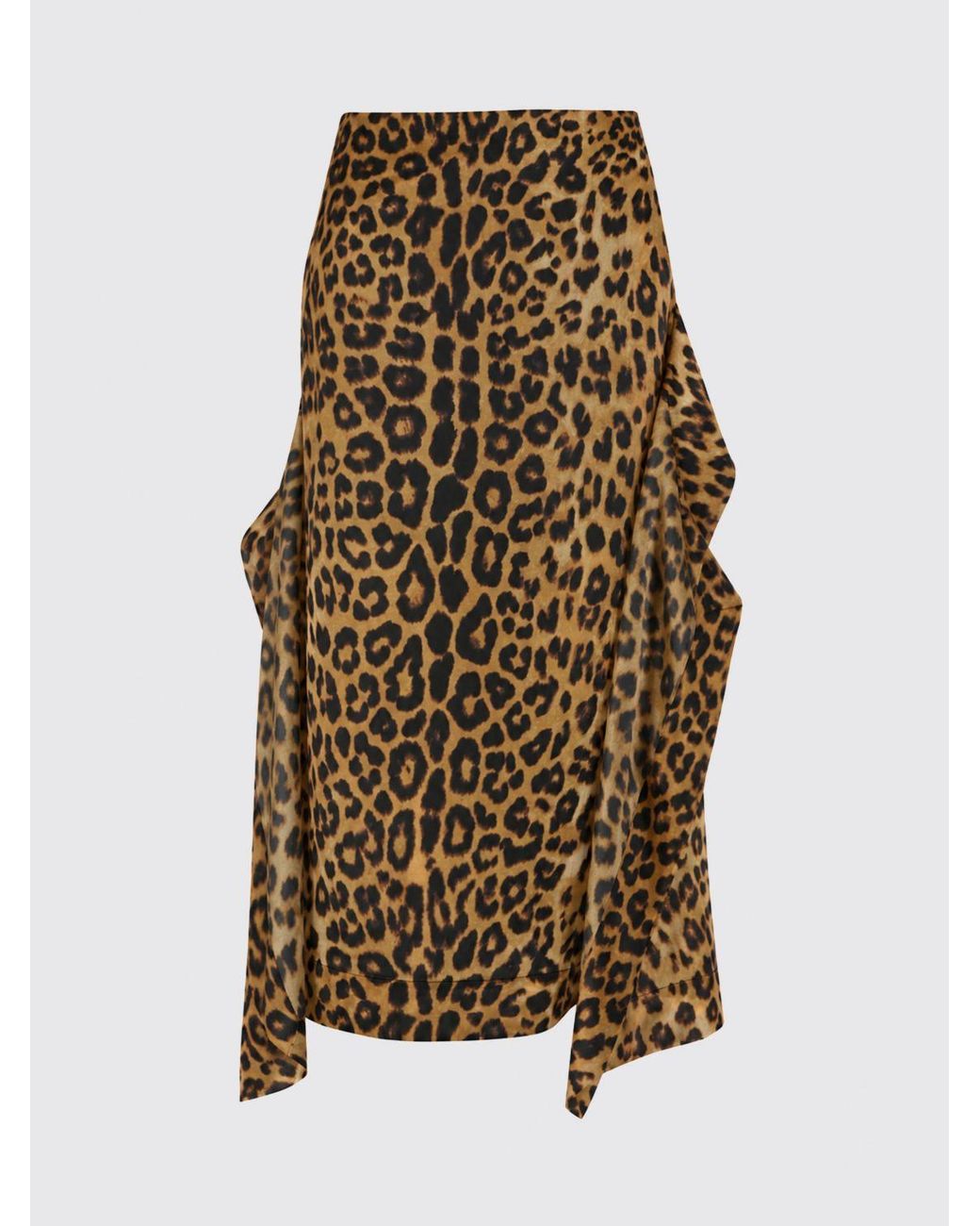 Alberta Ferretti Natural Skirt