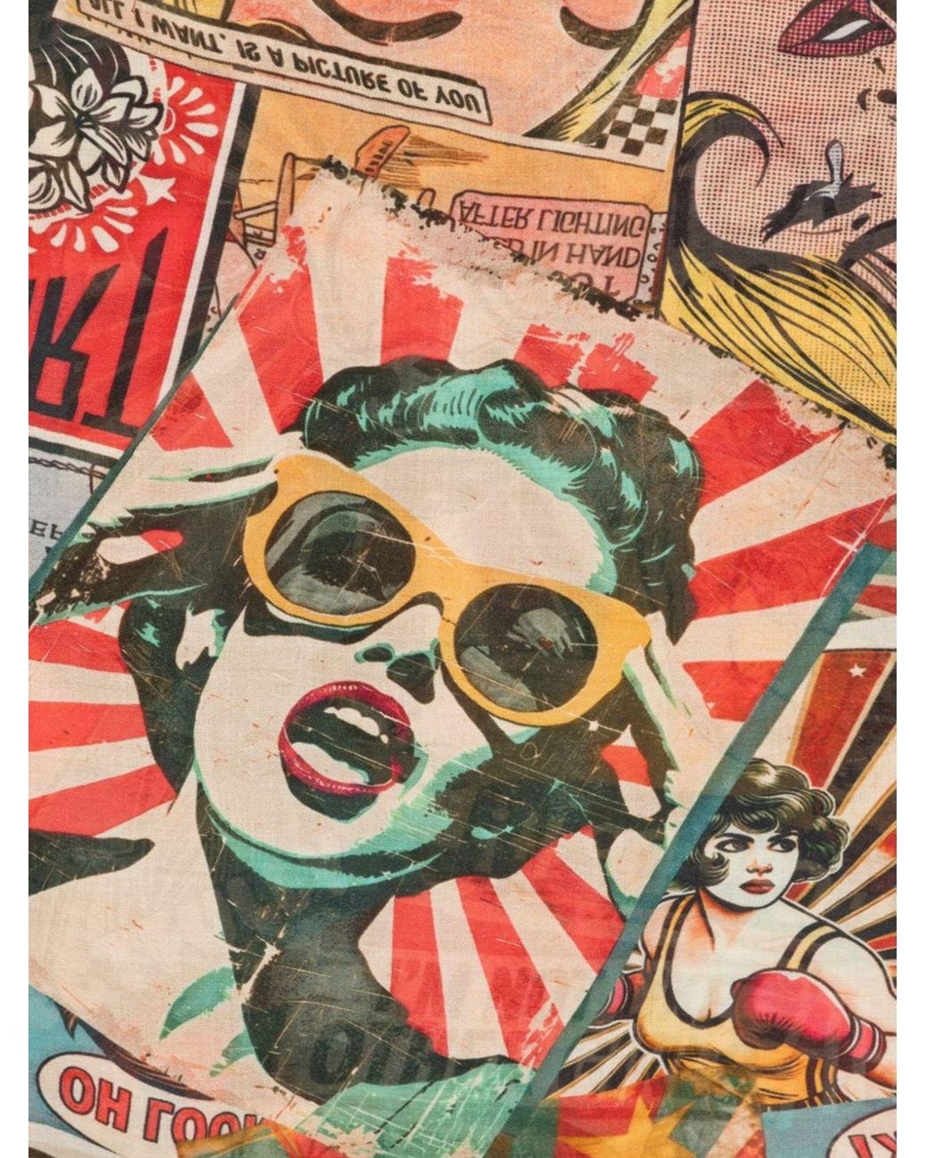 Faliero Sarti Multicolor Scarf