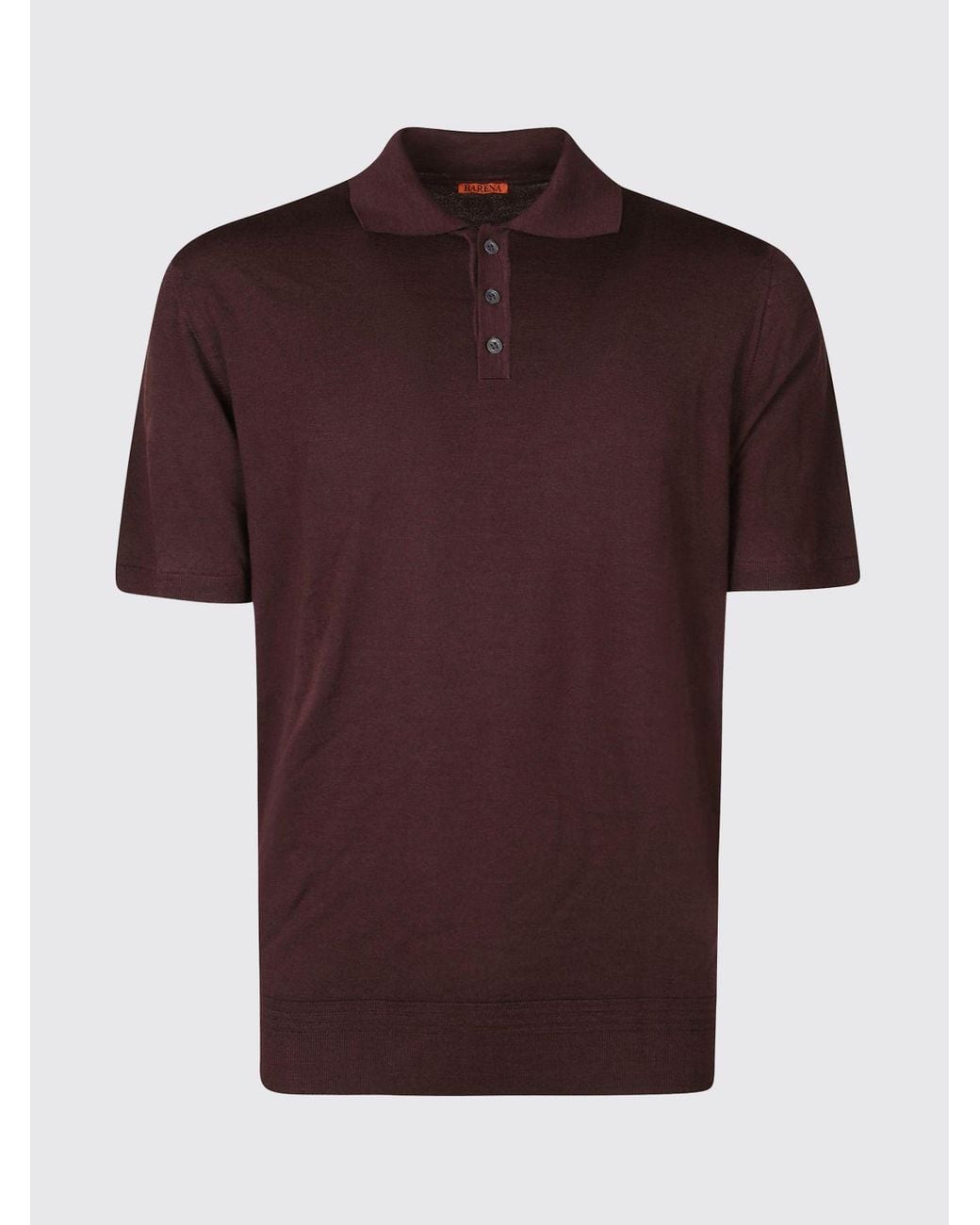 Barena Red Polo Shirt for men