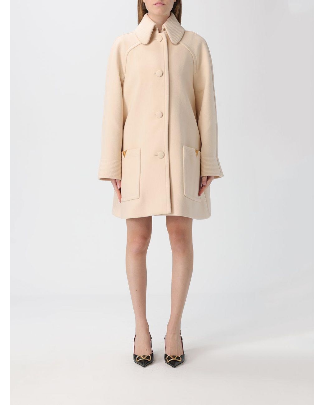 Valentino Natural Trench Coat
