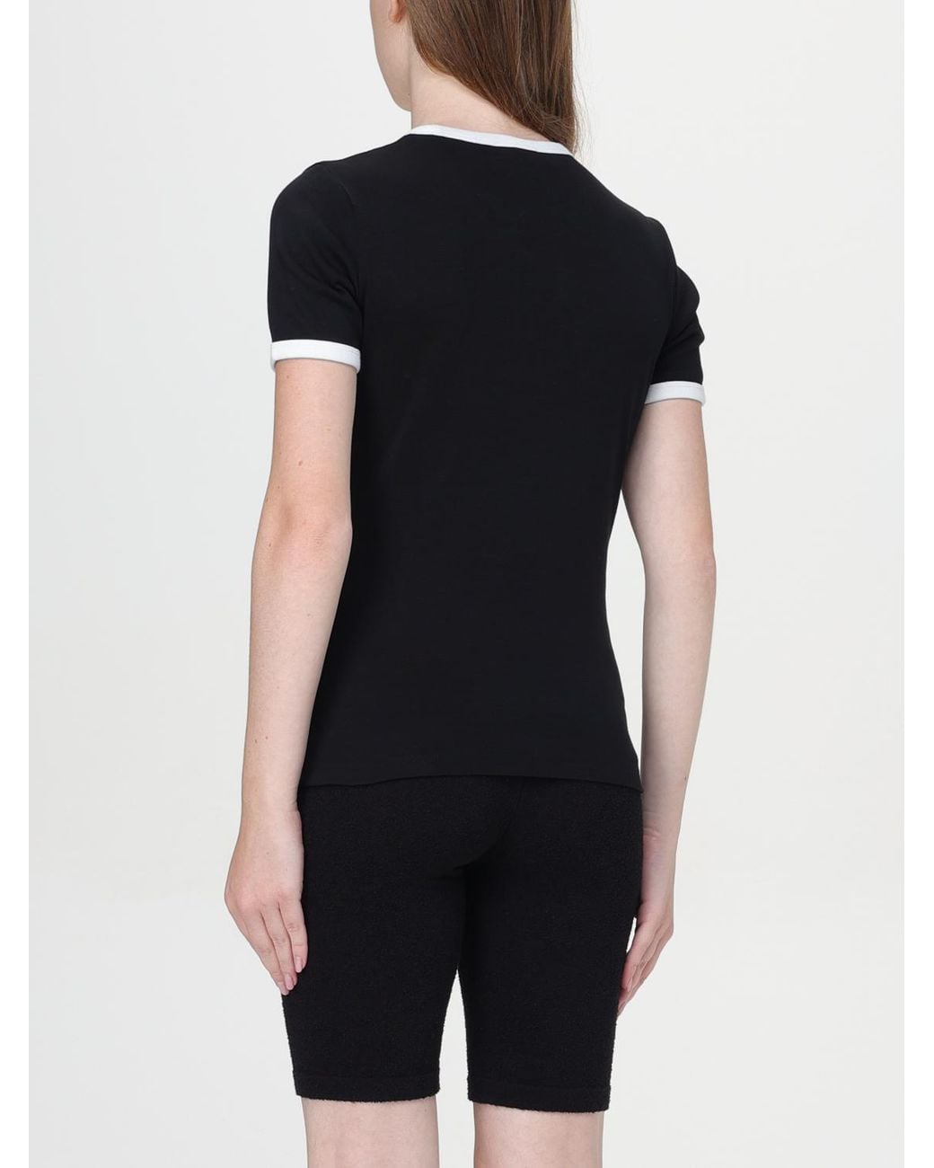 Courreges Black T-shirt Courrèges