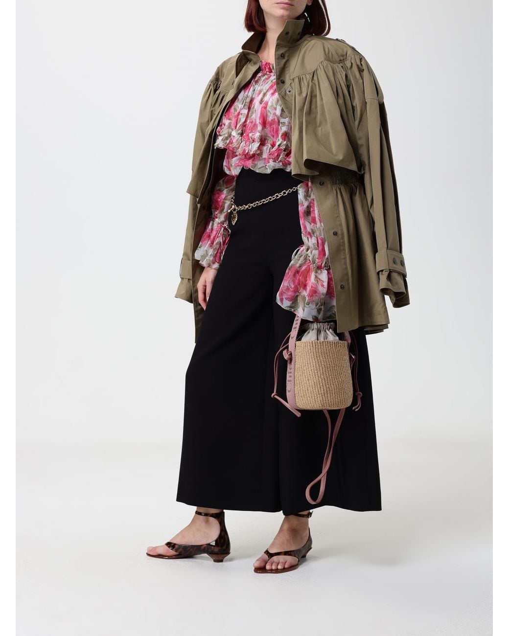 Chloé Natural ChloÉ Woody Mini Bucket Bag