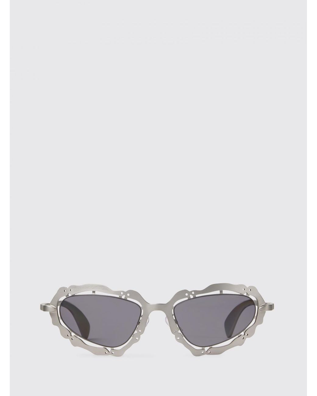 CAMPERLAB White Nopea Recycled Steel Sunglasses