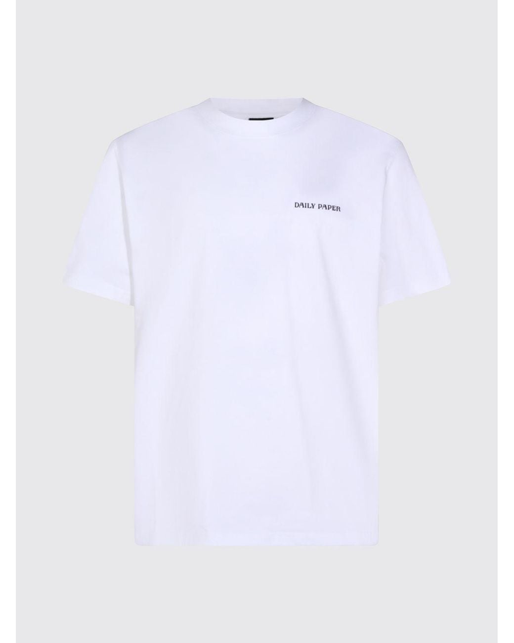 Daily Paper White Printed Cotton T-Shirt for men