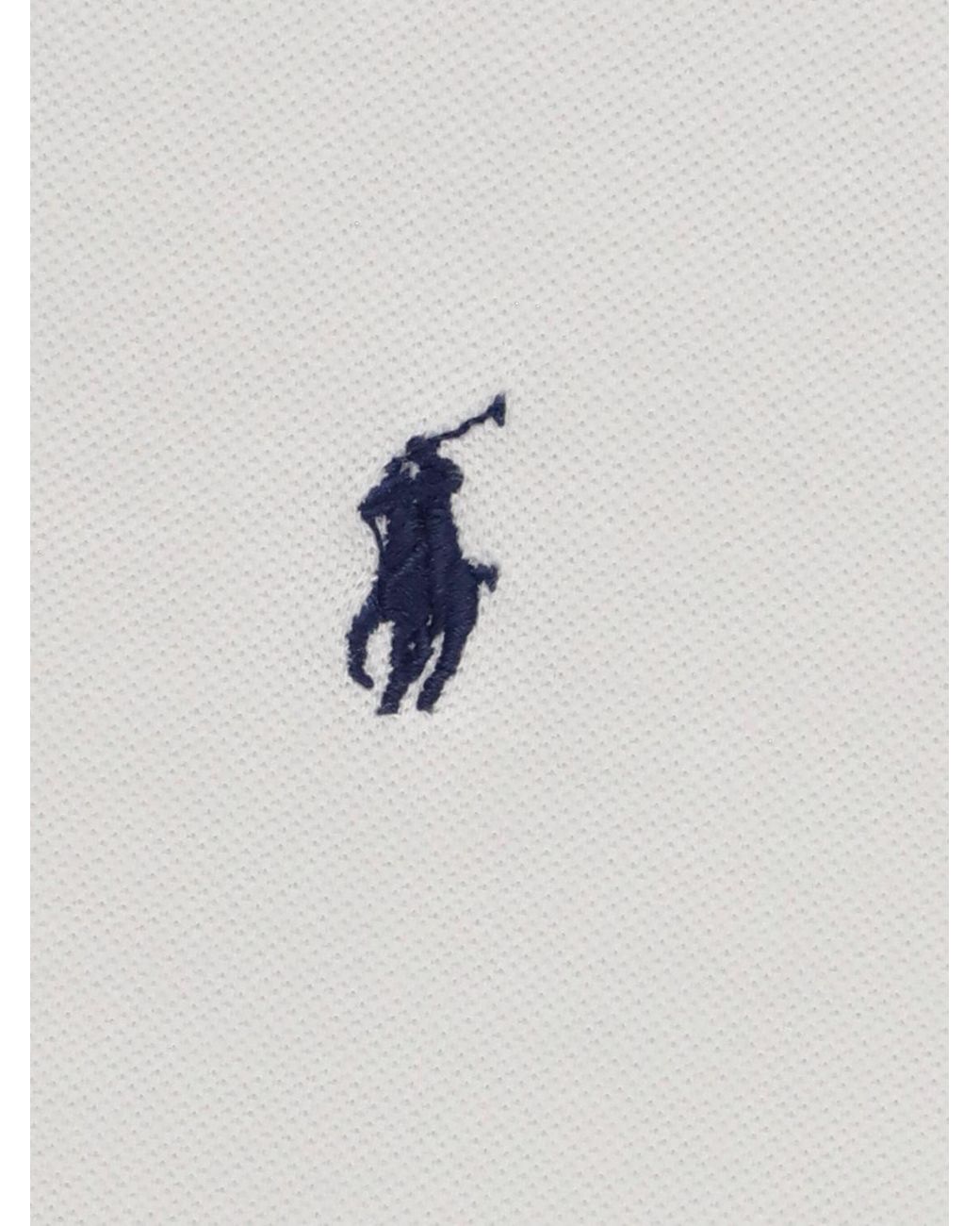 Polo Ralph Lauren White Polo Shirt for men