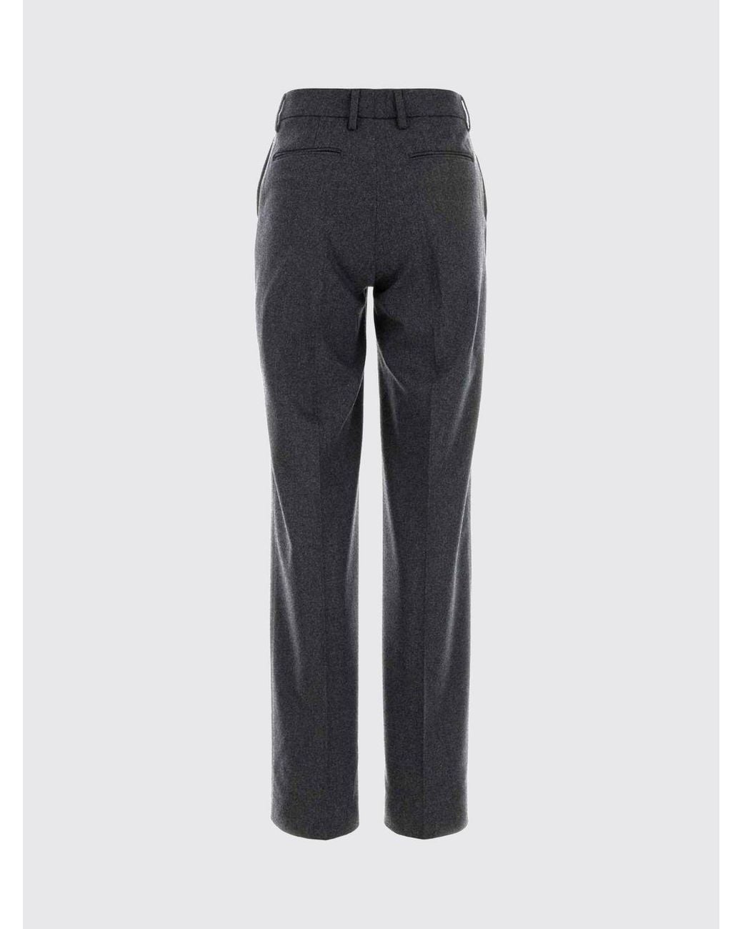 PT Torino Blue Mid-Rise Skinny Tailored Trousers