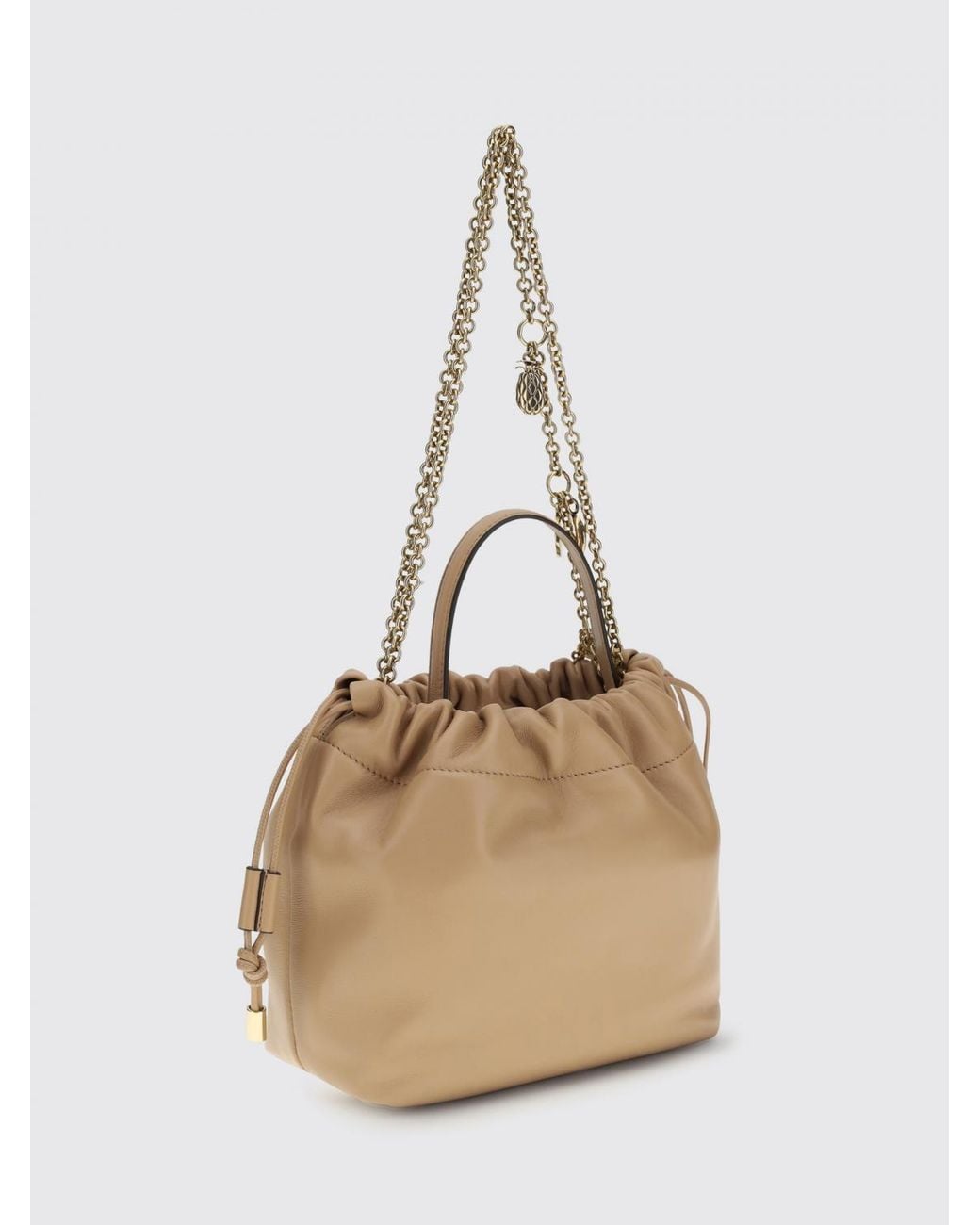 Chloé Natural Chlo&Eacute Icons Mini Nappaleder-Beuteltasche