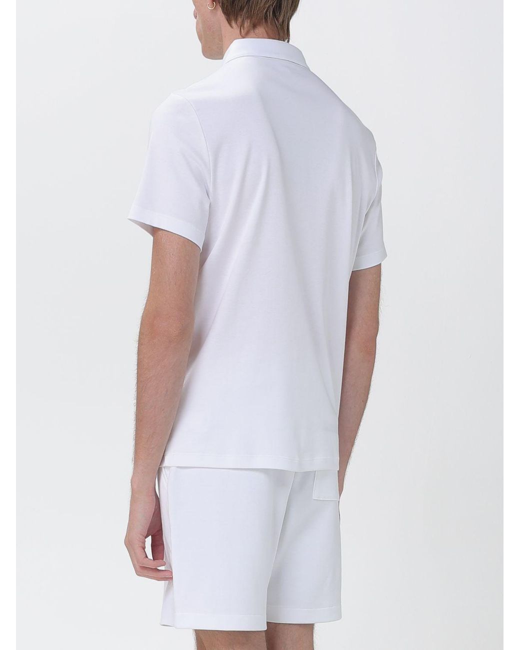 Michael Kors White Polo Shirt for men