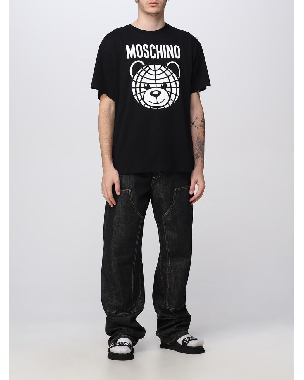 Moschino Couture Black Jeans for men