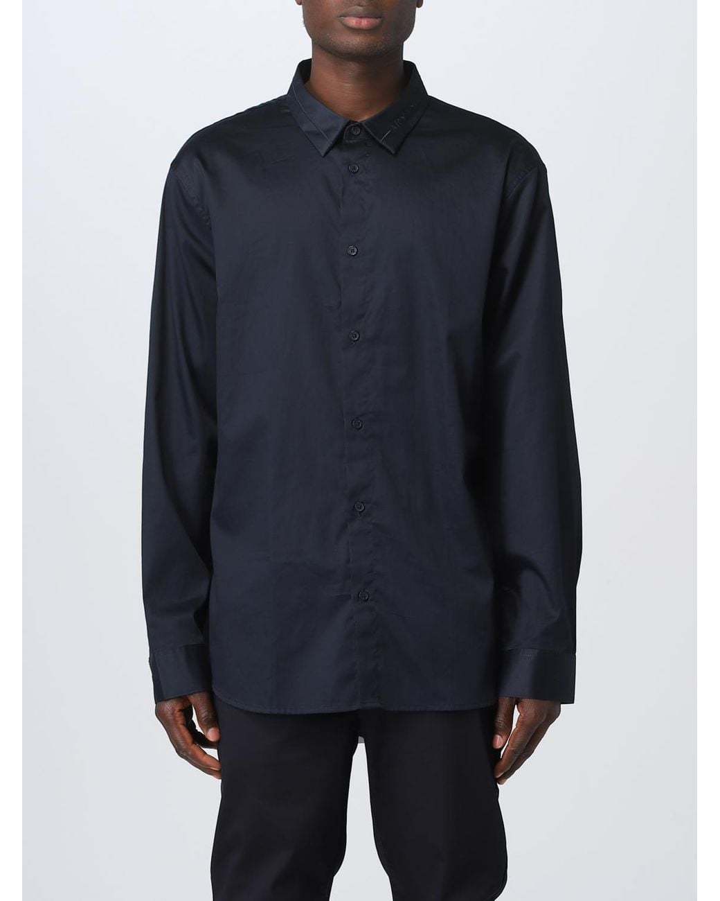 ARMANI EXCHANGE Blue Shirt for men