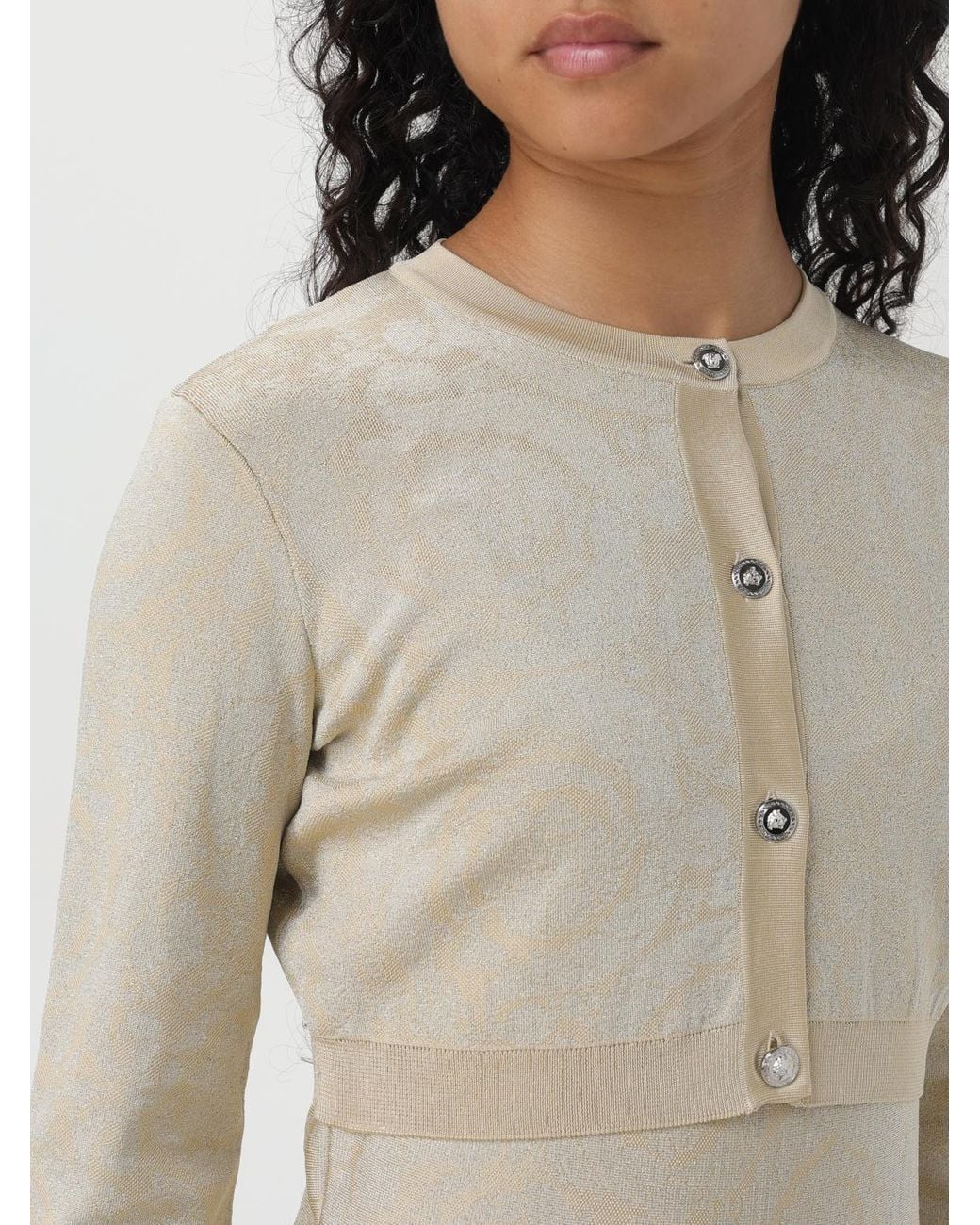 Pull Femme Versace en coloris Natural