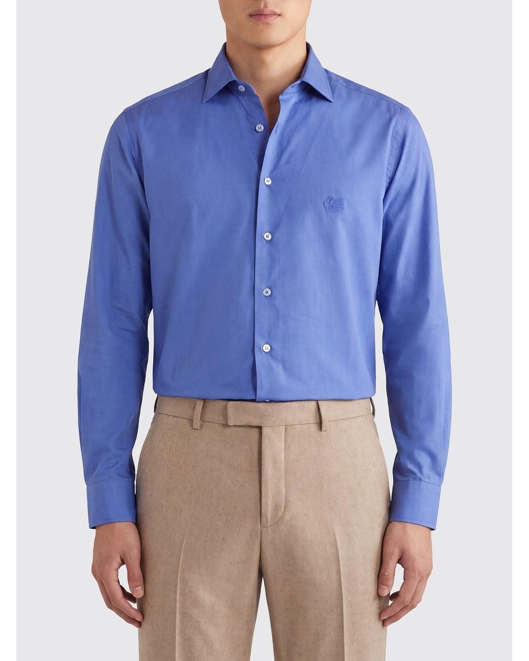 Camicia Uomo di Etro in Blue da Uomo