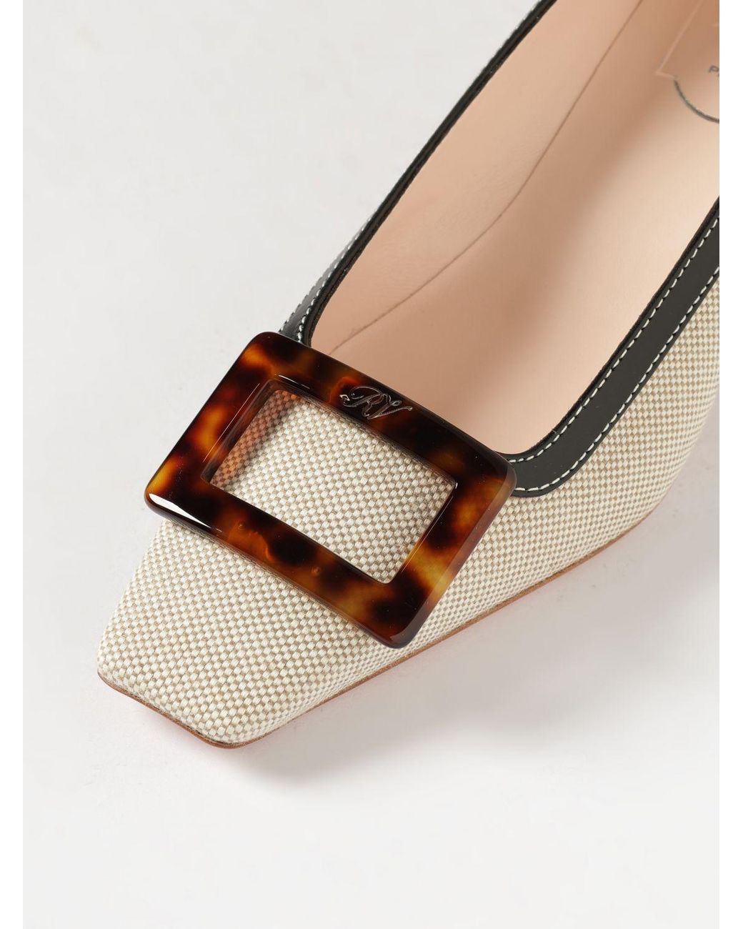 Roger Vivier Natural Belle Vivier Décolleté