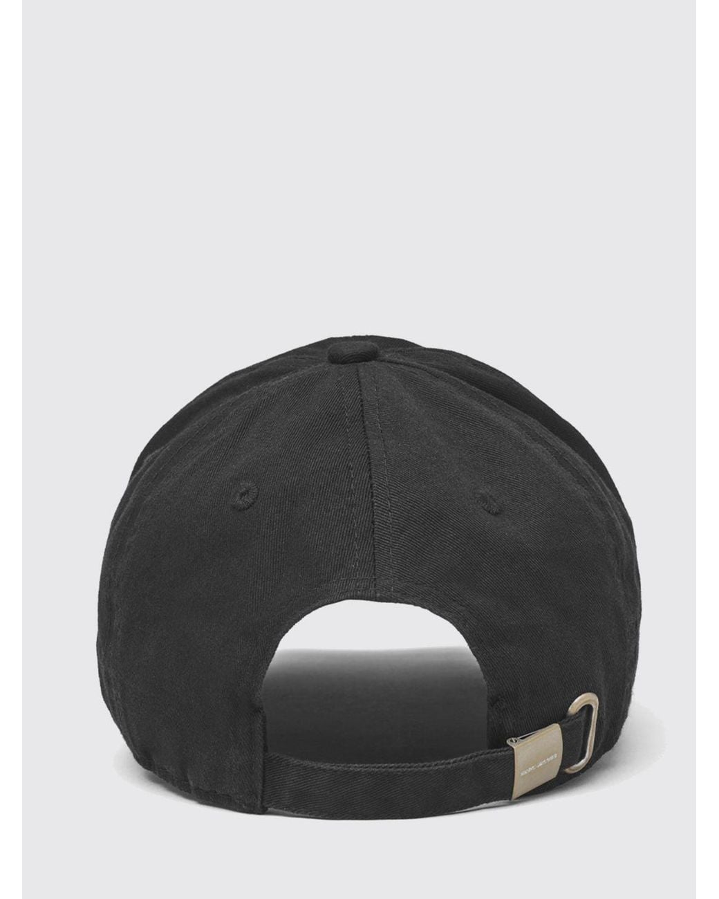 Marc Jacobs Black Cancer Baseballkappe Aus Baumwolle Mit Gesticktem Slogan