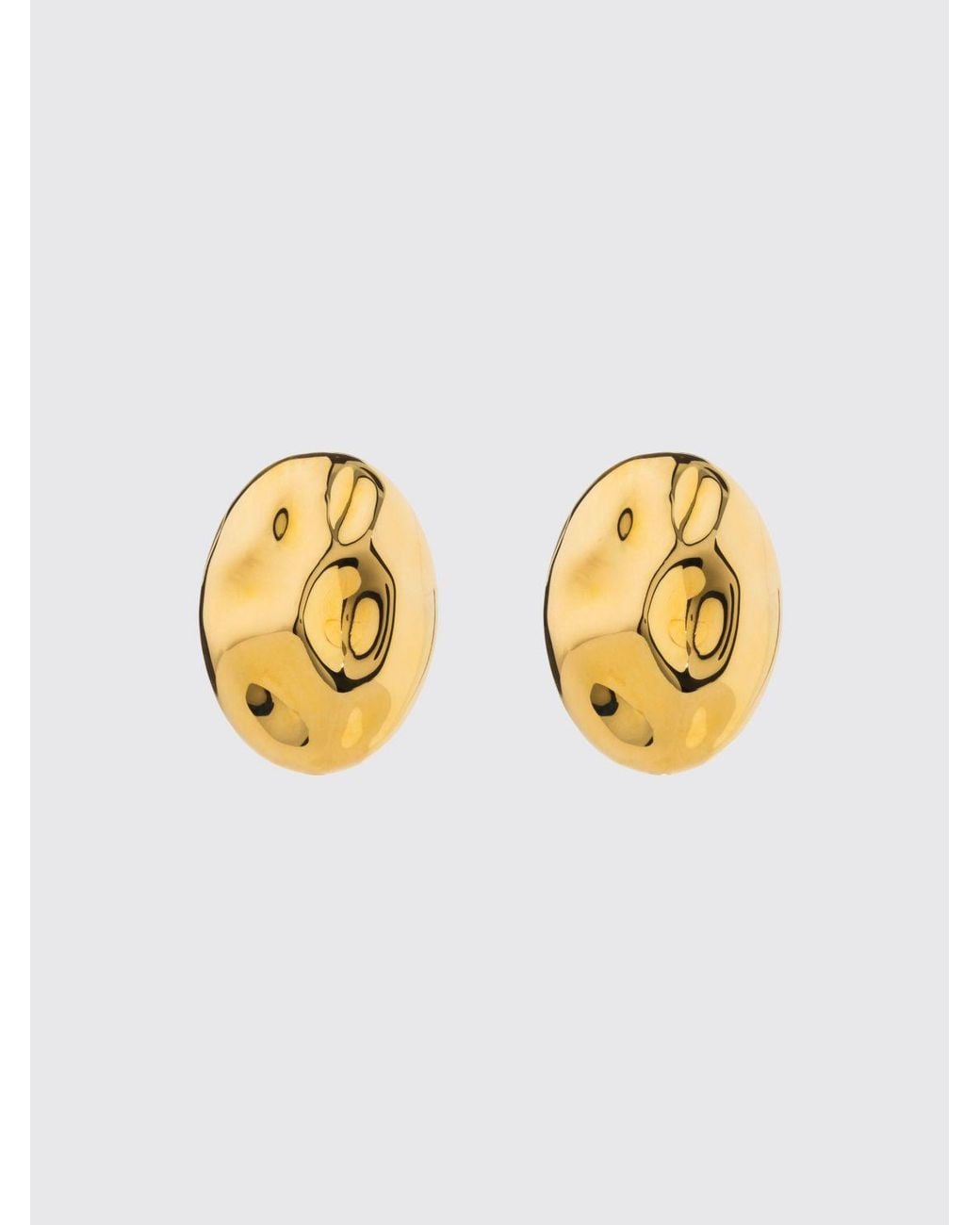 FEDERICA TOSI Metallic Rock 18Kt Plated Bronze Earrings