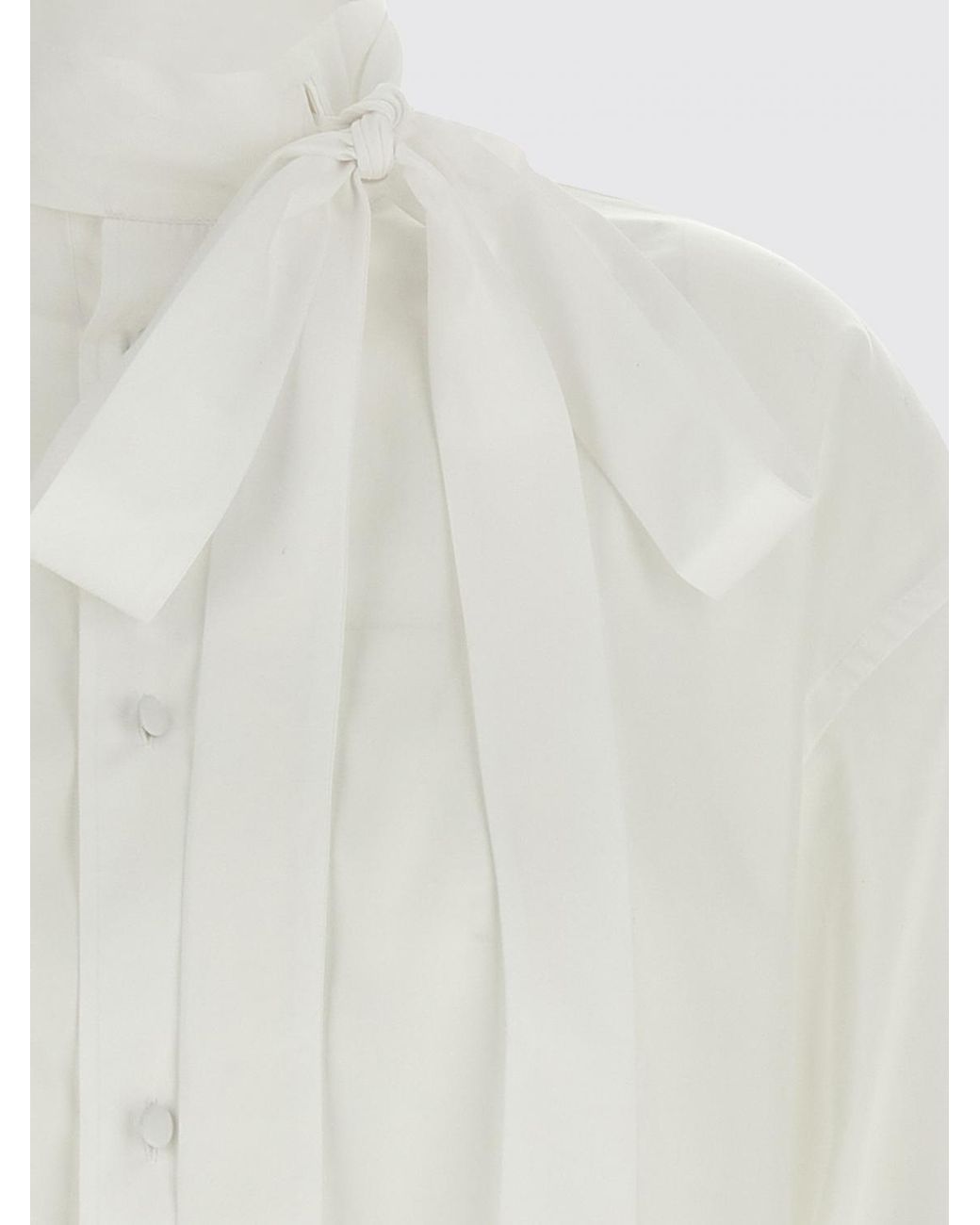 KENZO White Cotton Poplin Shirt