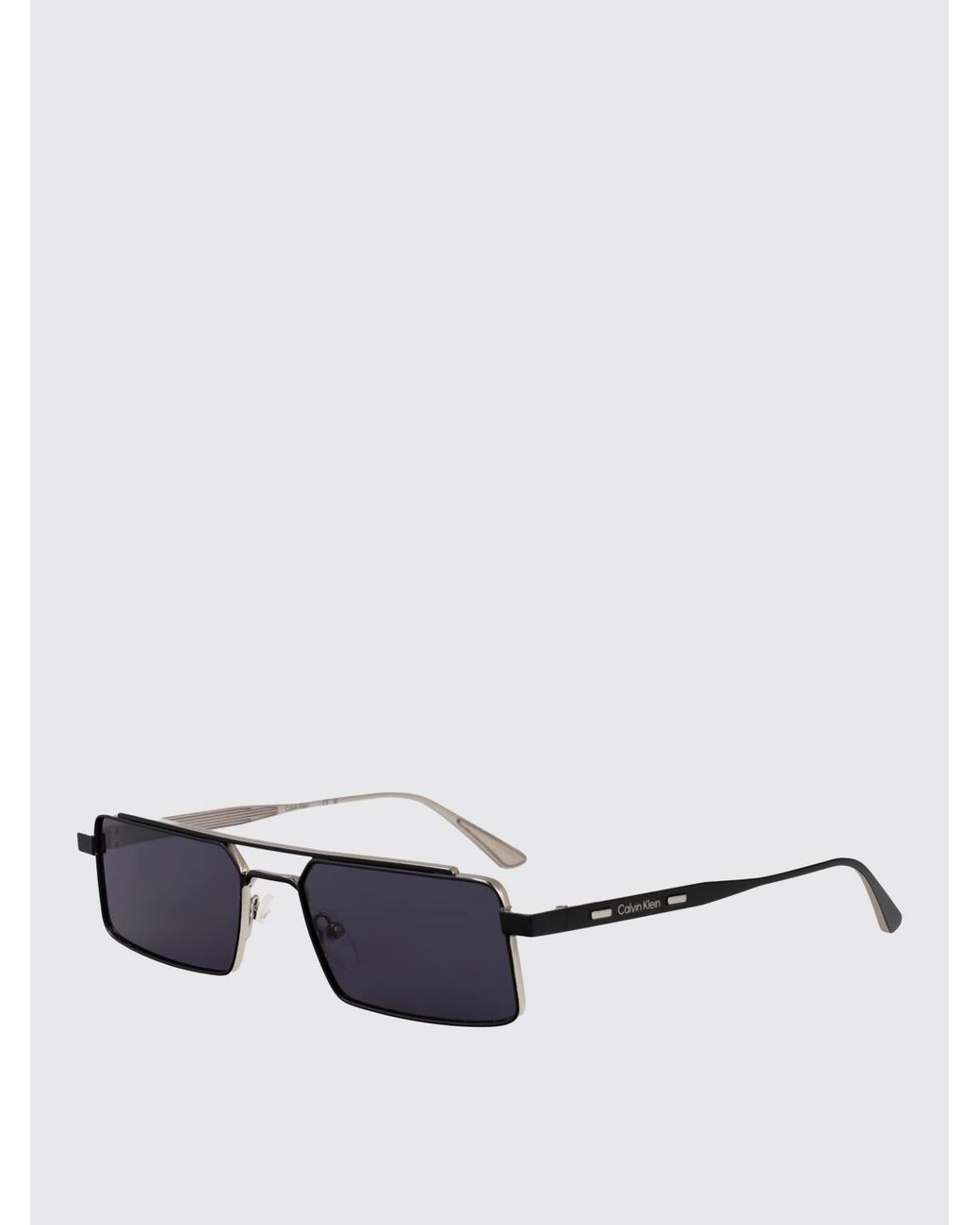 Calvin Klein White Ck24111S Metal Sunglasses for men