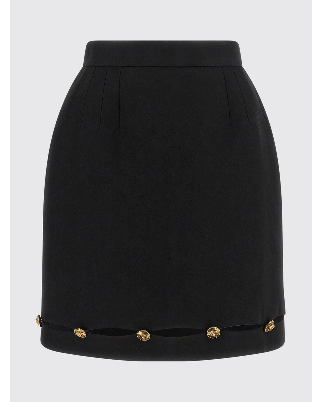 Versace Black Skirt