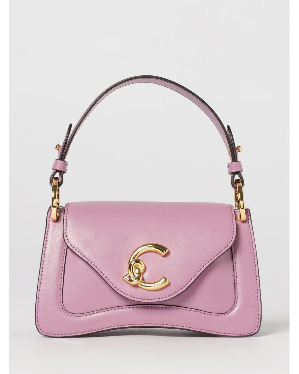 Coccinelle Pink C-Me Mini Leather Bag
