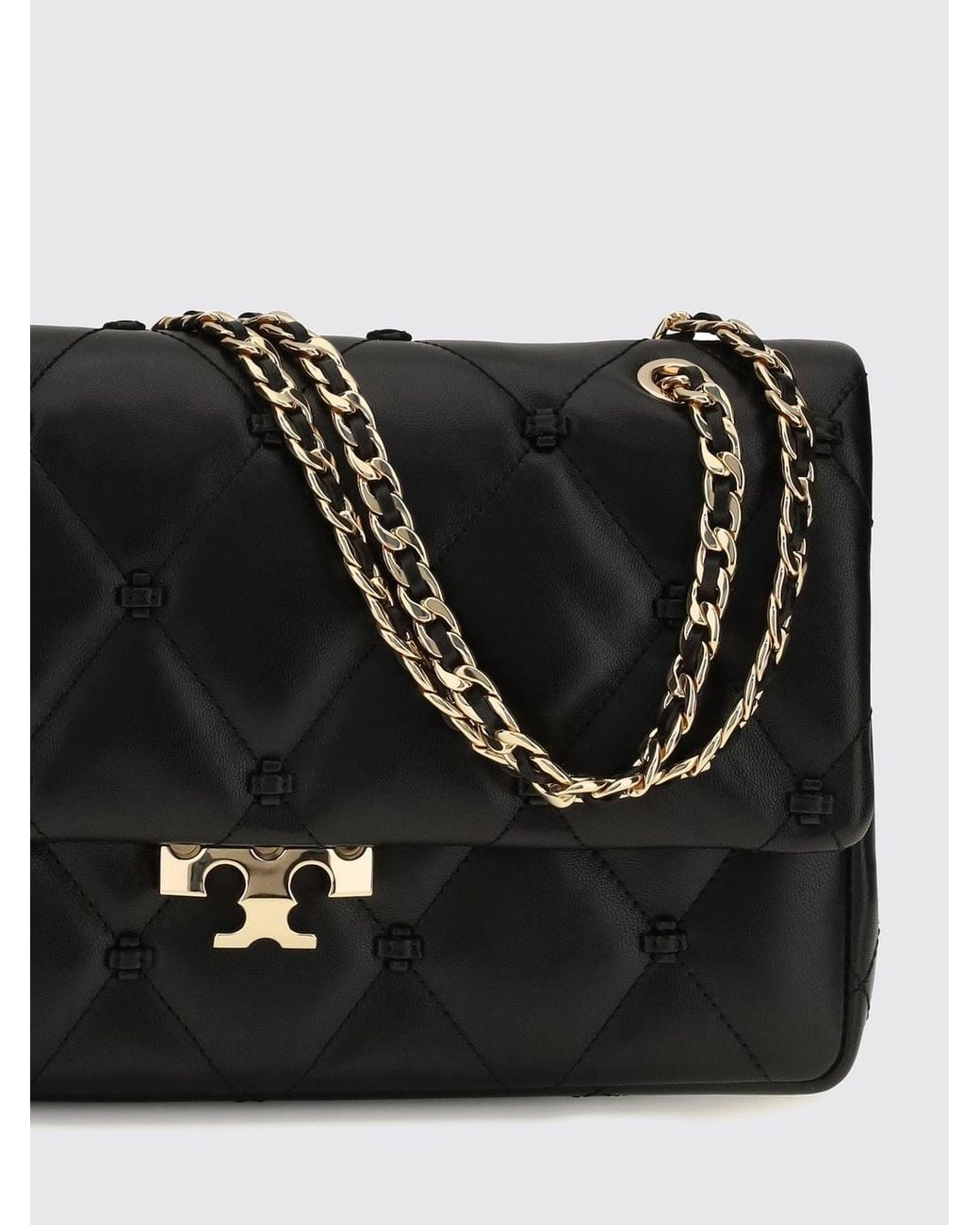 Borsa A Tracolla Bunny di Tory Burch in Black