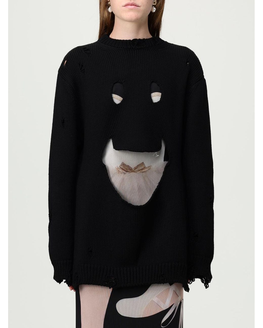 Moschino Couture Black Jumper