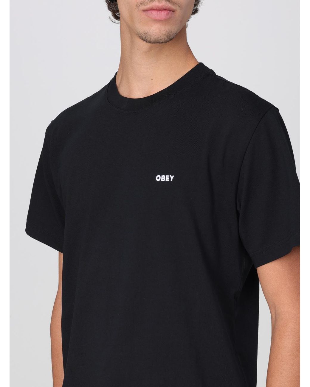 Obey Black T-Shirt for men