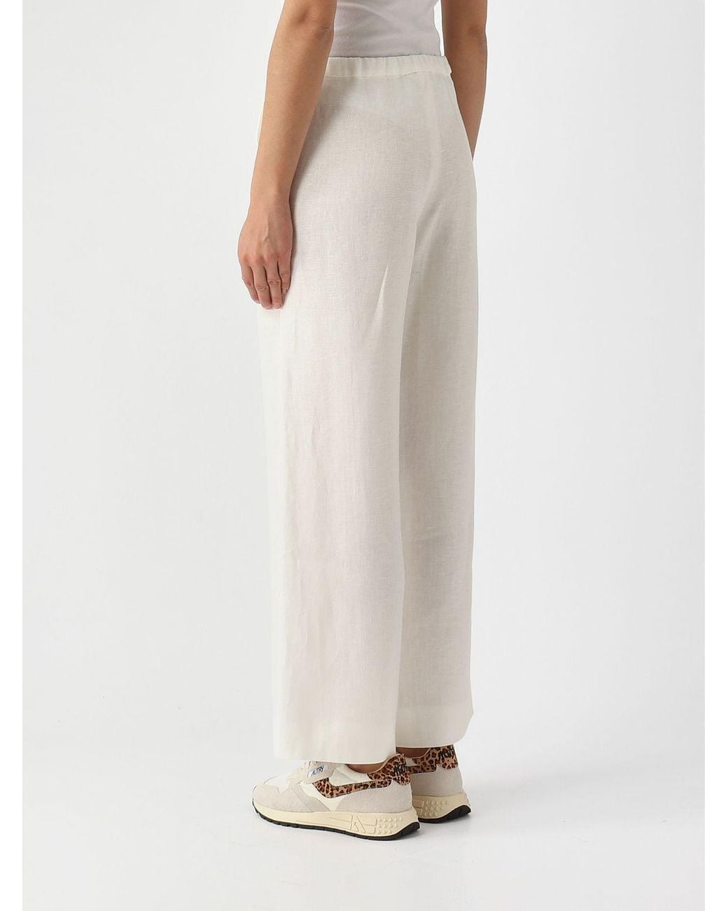 Max Mara White Pants