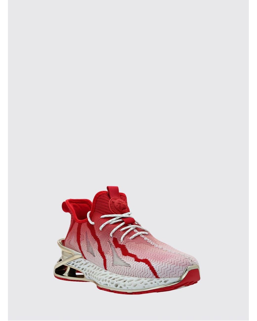 Philipp Plein Red The Lighting Edition Gen X 02 Trainers for men