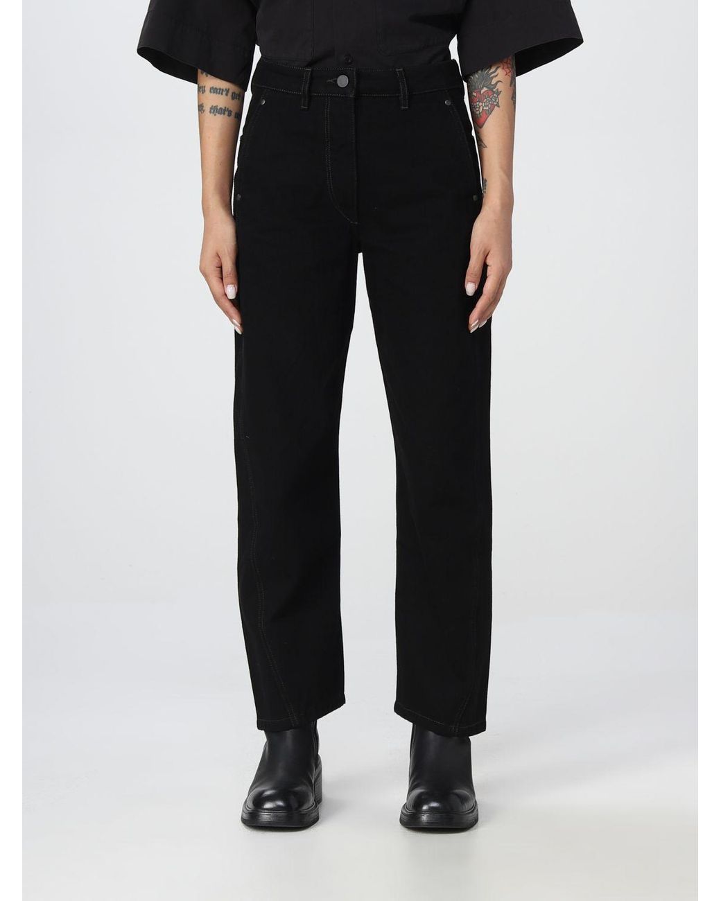 Lemaire Pants in Black Lyst