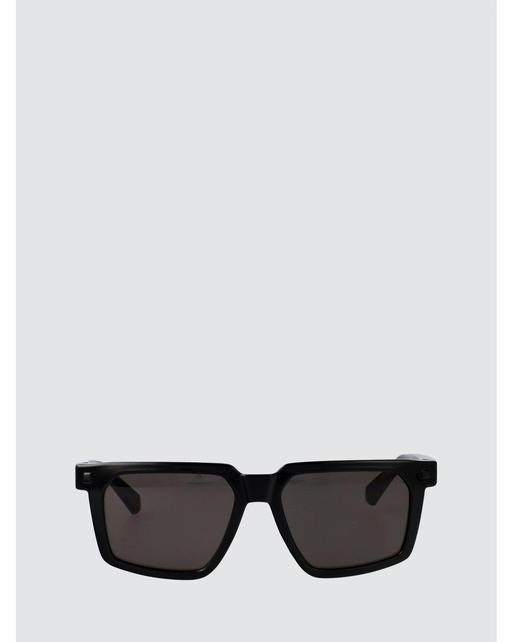 Calvin Klein White Rectangular Aviator Acetate Sunglasses for men