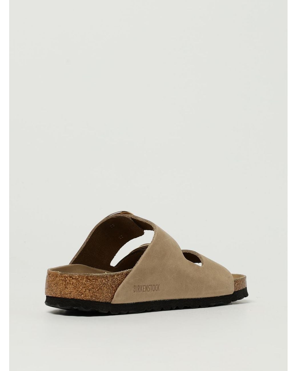 Birkenstock Natural Arizona Big Buckle Sandal