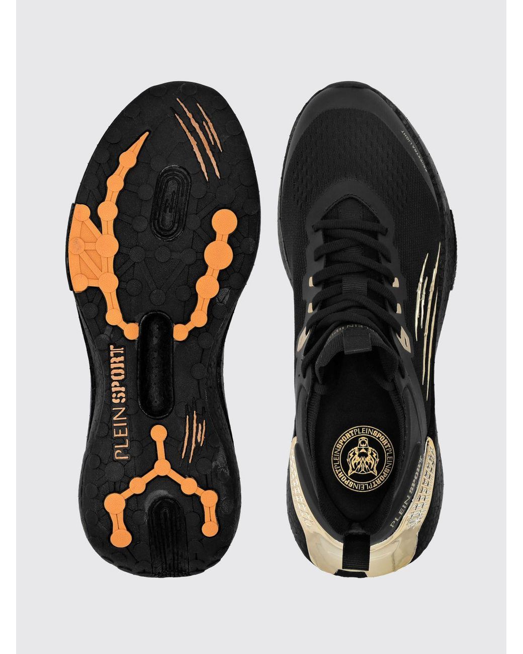 Philipp Plein Black Stealth Runner Extra Light for men